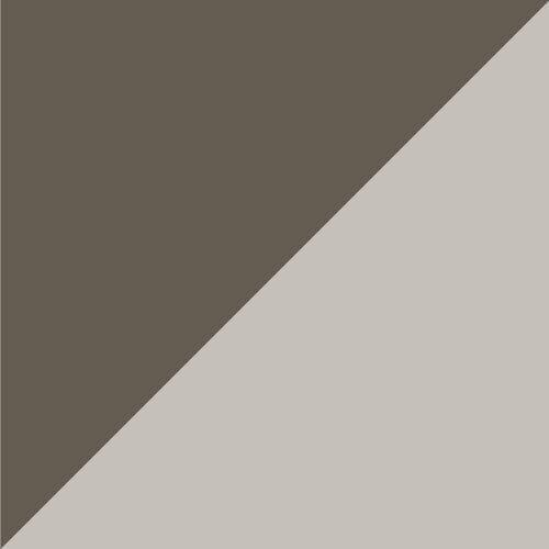 Light Gray Charcoal Quilted Microfiber Reversible Stain Shield Dog Resistant Slipcover — Latte/Linen