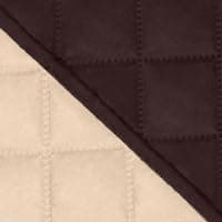 Utopia Reversible Loveseat Couch Cover, Water Resistant Brown/Beige Protector — Chocolate/Beige