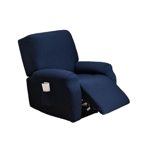 Lazy Boy Recliner Cover with Pockets & Elastic Bottom Protection — Color B28