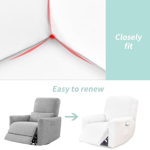Pet and Kid-Friendly Waterproof Recliner Covers