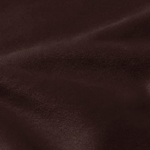 Taupe Velvet Recliner Chair Cover 4 Piece Stretch Slipcover — Brown