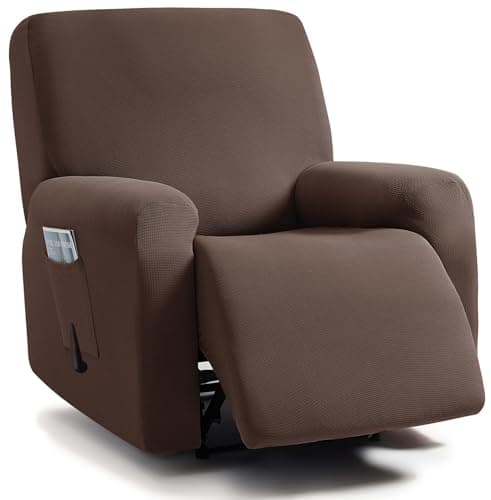ULTICOR Chocolate 3 Seater Recliner Sofa Slipcovers — Chocolate
