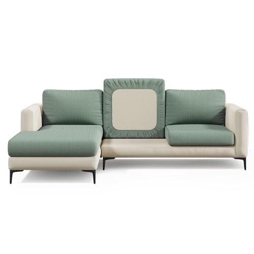 Cypress Green Pet-Proof Magic Sofa Cover - Medium, Stretchy & Stain Resistant