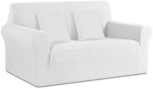 Stretch Chair Sofa Slipcover with Non-Slip Armchair Cover for Soft Protection (1 Seater, Ivory) OEKO-TEX STANDARD 100  
Stretch Armchair Cover with Non-Slip Back for Comfort and Easy Cleaning (1 Seater, Ivory) OEKO-TEX STANDARD 100  
Soft Jacquard Th