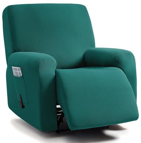 ULTICOR Chocolate 3 Seater Recliner Sofa Slipcovers — Deep Teal