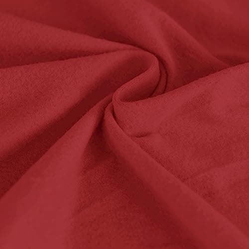 Dual Waterproof Loveseat Cover for Dogs and Kids, Dark Gray Stretch Couch Protector — Christmas Red