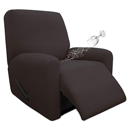Dual Waterproof Recliner Cover for Couch and Sofa, Leakproof Protector for Kids and Pets Chocolate