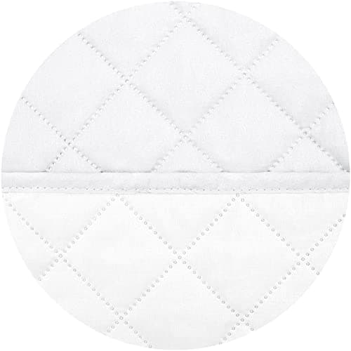 PureFit Water Resistant Reversible Loveseat Recliner Couch Cover — White/White