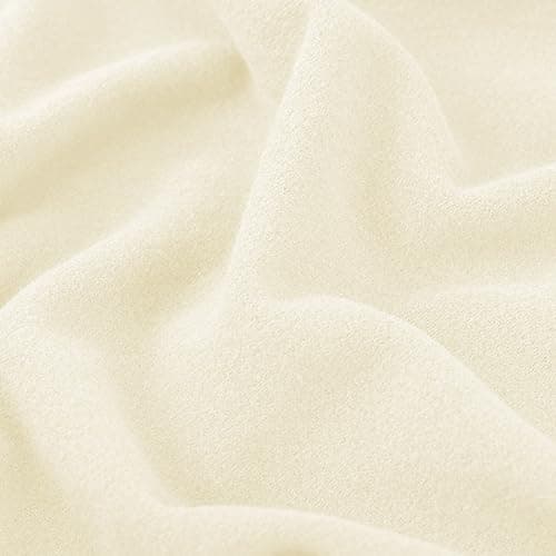 KEKUOU 4-Piece Stretch Sofa Covers for 3 Cushion Couch, Pet-Friendly and Washable (Sofa, Black) — Beige