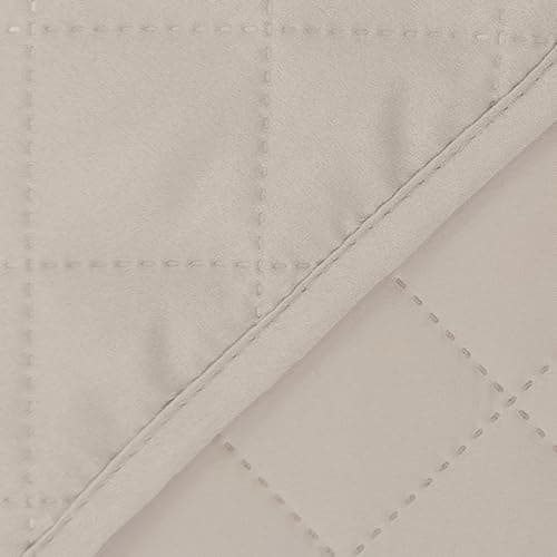 Reversible Chocolate/Beige Loveseat Sofa Cover Protector — Beige/Beige