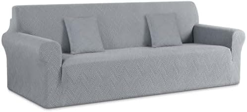 Stretch Chair Sofa Slipcover with Non-Slip Armchair Cover for Soft Protection (1 Seater, Ivory) OEKO-TEX STANDARD 100  
Stretch Armchair Cover with Non-Slip Back for Comfort and Easy Cleaning (1 Seater, Ivory) OEKO-TEX STANDARD 100  
Soft Jacquard Th