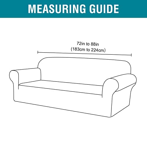 Premium Stretch Sofa Slipcover for 3-Seat Couch