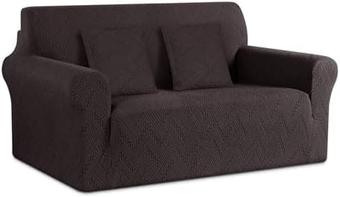 Stretch Chair Sofa Slipcover with Non-Slip Armchair Cover for Soft Protection (1 Seater, Ivory) OEKO-TEX STANDARD 100  
Stretch Armchair Cover with Non-Slip Back for Comfort and Easy Cleaning (1 Seater, Ivory) OEKO-TEX STANDARD 100  
Soft Jacquard Th
