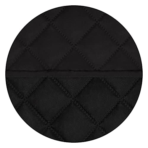 PureFit Reversible Quilted Recliner Cover, Water Resistant Brown/Beige — Black/Black