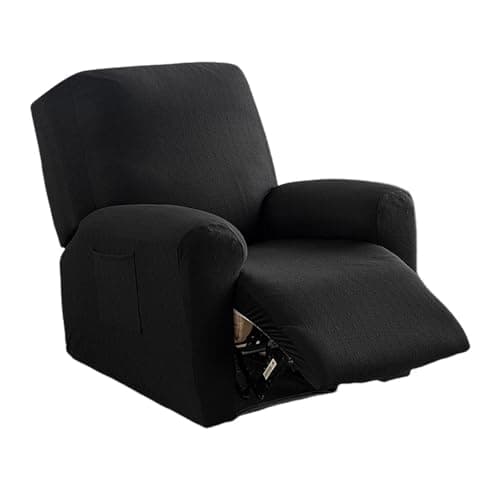 Lazy Boy Recliner Cover with Pockets & Elastic Bottom Protection — Color A52