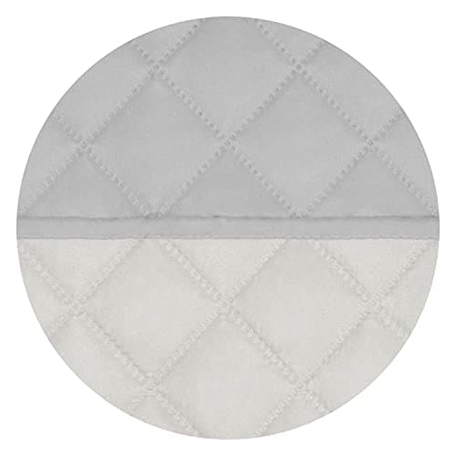 PureFit Reversible Quilted Recliner Cover, Water Resistant Brown/Beige — Light Gray/Ivory