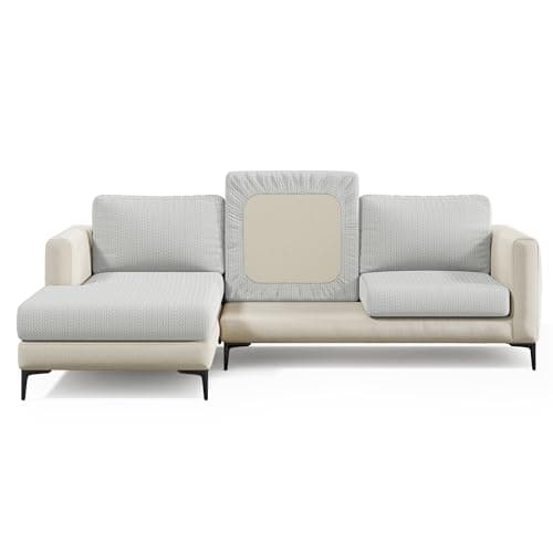 Cypress Green Pet-Proof Magic Sofa Cover - Medium, Stretchy & Stain Resistant — Chrome Grey