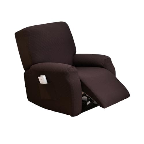 Lazy Boy Recliner Cover with Pockets & Elastic Bottom Protection — Color B32