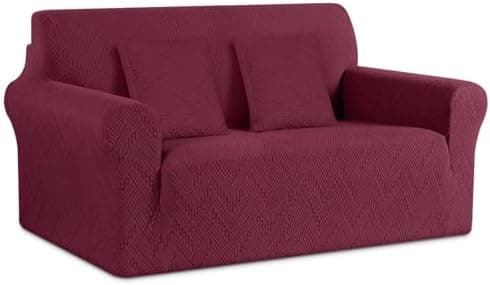 Stretch Chair Sofa Slipcover with Non-Slip Armchair Cover for Soft Protection (1 Seater, Ivory) OEKO-TEX STANDARD 100  
Stretch Armchair Cover with Non-Slip Back for Comfort and Easy Cleaning (1 Seater, Ivory) OEKO-TEX STANDARD 100  
Soft Jacquard Th