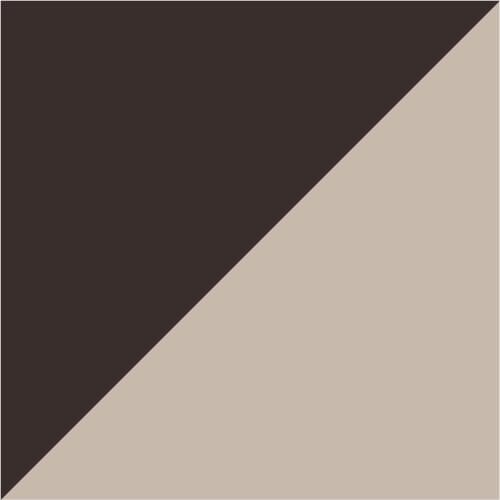Light Gray Charcoal Quilted Microfiber Reversible Stain Shield Dog Resistant Slipcover — Chocolate/Beige
