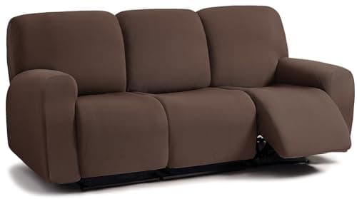 ULTICOR Chocolate 3 Seater Recliner Sofa Slipcovers