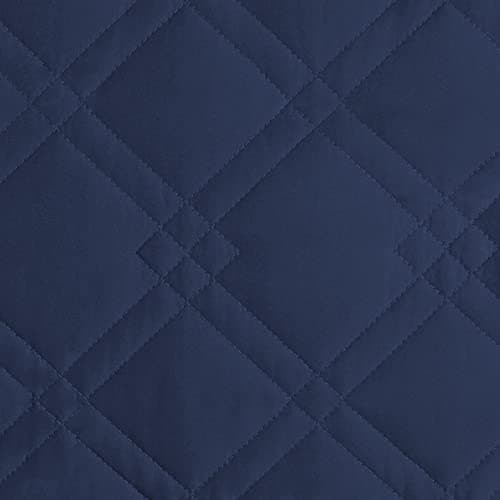 Turquoize Large Taupe 100% Waterproof Recliner Sofa Cover — Navy