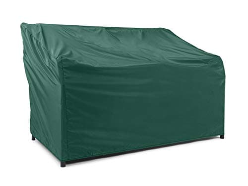 Premium Outdoor Patio Sofa Cover — Classic Green Vinyl