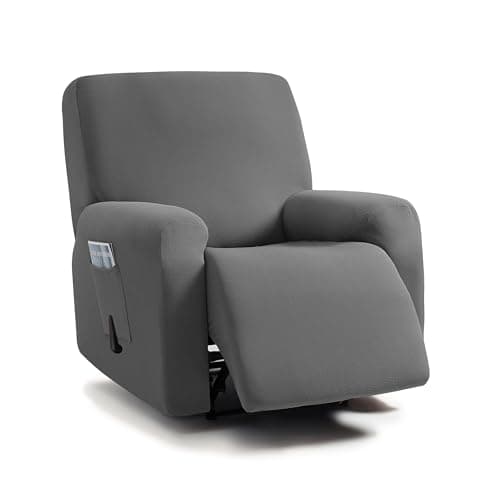 ULTICOR Chocolate 3 Seater Recliner Sofa Slipcovers — Dark Grey