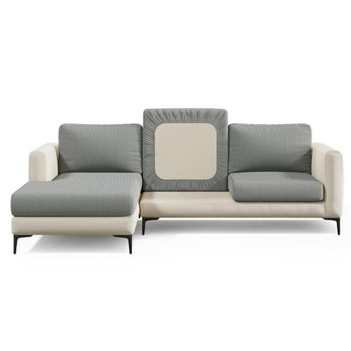 Cypress Green Pet-Proof Magic Sofa Cover - Medium, Stretchy & Stain Resistant — Charcoal Grey