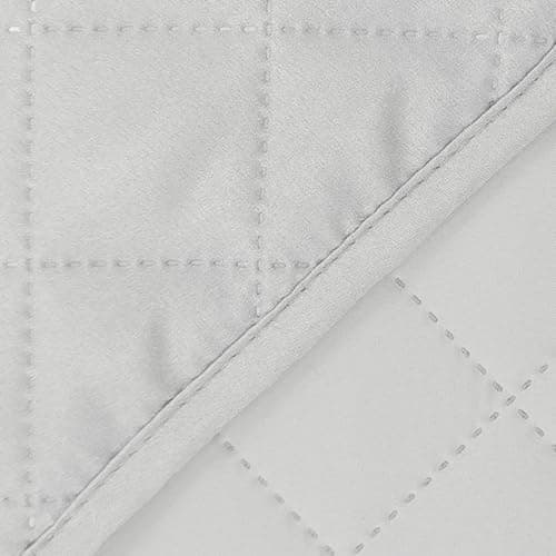 Reversible Chocolate/Beige Loveseat Sofa Cover Protector — Light Grey/Light Grey