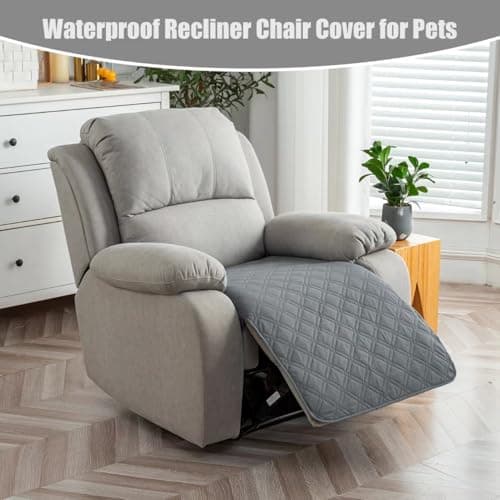 Genina Waterproof Recliner Chair Cover, Dog-Friendly & Washable