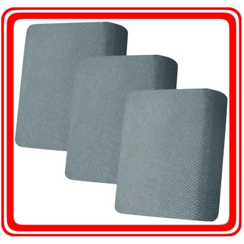 Light Gray L-Shaped Chaise Lounge Couch Cover Universal Fit Elastic Bottom Protection — Light Gray