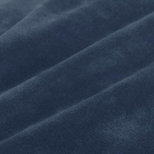 2025 Velvet Oversized Recliner Cover for Lazy Boy, Soft & Stretchy (Grey) — Navy Blue