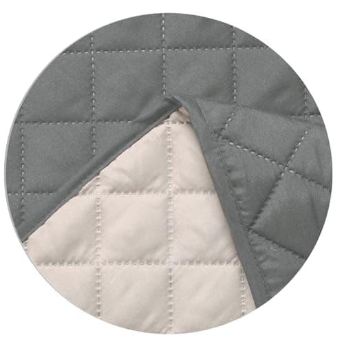Water Resistant Dog Couch Cover 68" x 3 Cushions Gray/Light Gray — Rock Grey/Light Beige
