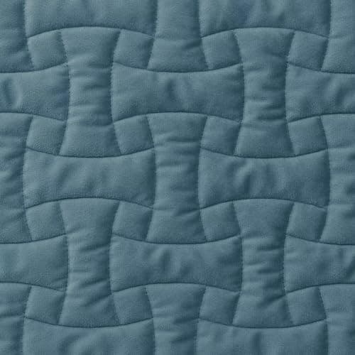 Waterproof Velvet Couch Recliner Cover, Non-Slip Sectional Protector, 23x38 Beige — Blue