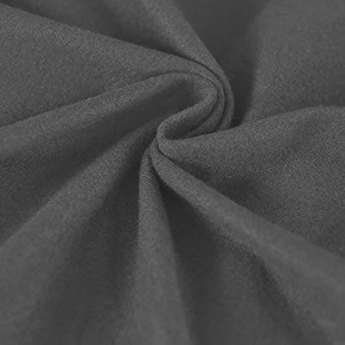 Elastic Pet Sofa Cover - Washable Soft Couch Protector for 2 Cushions (Love Seat, Dark Gray) — Grey