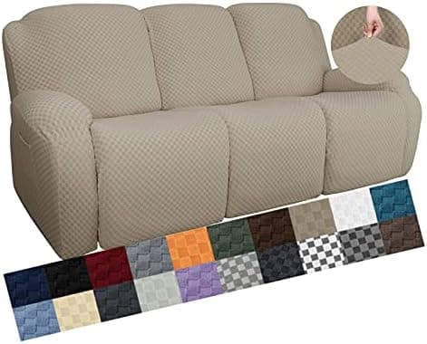 YEMYHOM Light Gray Stretch Recliner Slipcover with Side Pocket Global Recycled Standard  
YEMYHOM Light Gray Anti-Slip Recliner Cover with Elastic Bottom Global Recycled Standard  
YEMYHOM Light Gray Recliner Chair Cover with Side Pocket Global Recyc