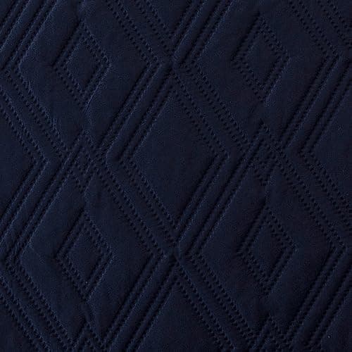 Genina Reversible Couch Covers for L-Shaped Sectional Sofas – Dark Gray, Small, Perfect for Pets and Kids — Navy Blue