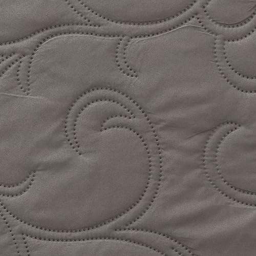 100% Waterproof Recliner Chair Cover, Non-Slip Fabric for Living Room — Light Gray