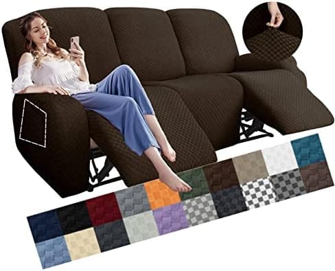 YEMYHOM Light Gray Stretch Recliner Slipcover with Side Pocket Global Recycled Standard  
YEMYHOM Light Gray Anti-Slip Recliner Cover with Elastic Bottom Global Recycled Standard  
YEMYHOM Light Gray Recliner Chair Cover with Side Pocket Global Recyc
