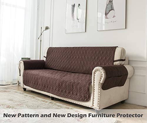 Ameritex Waterproof Nonslip Recliner Cover, 23", Chocolate