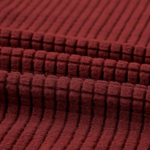 Lazy Boy Recliner Chair Cover, Dark Grey, Furniture Protector — Dark Red