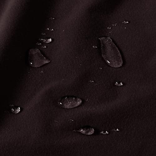100% Waterproof Recliner Cover for Large Sectional Sofas, Protecting L-Shape Furniture for Kids & Pets, Black — Chocolate