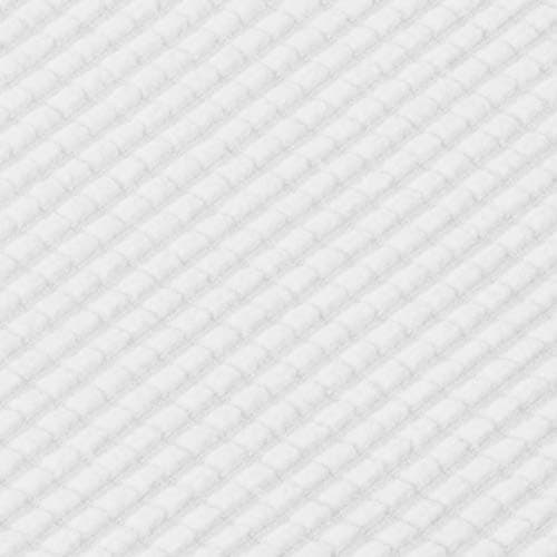 JIVINER Stretch Universal Couch Cover, Light Gray Rhomb, Large — White