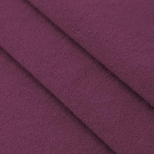 CWK Non-Slip Stretch Couch Covers for 3 Cushion Sofas (Large, Black) — Burgundy