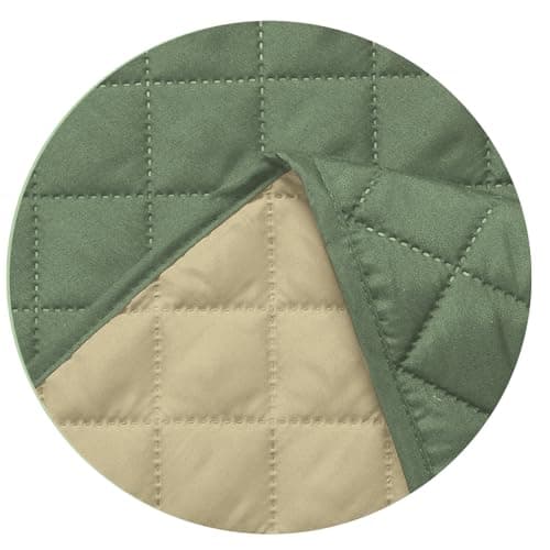 Water Resistant Dog Couch Cover 68" x 3 Cushions Gray/Light Gray — Army Green/Khaki