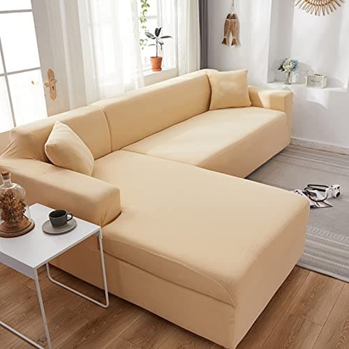 IMYOGI High Stretch Sofa Covers for 3 Seater Sectional Couch - Living Room Protector — Ak