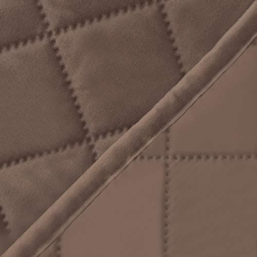 Easy-Going Reversible Loveseat Couch Cover, Gray/Light Gray — Brown/Brown