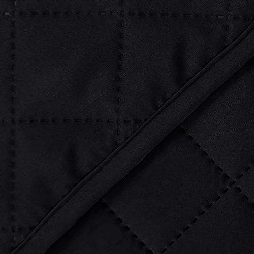 Reversible Chocolate/Beige Loveseat Sofa Cover Protector — Black/Black