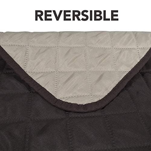 PureFit Reversible Water Resistant Couch Cover, Chocolate/Beige (3 Cushion)
